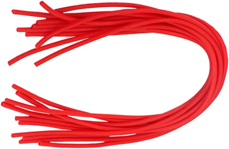 Abaodam 10pcs Rubber Tubes for Yangqin Hammers Red Chinese Dulcimer Accessories Aging Professional Performance Tubes for Musicians - Image 1