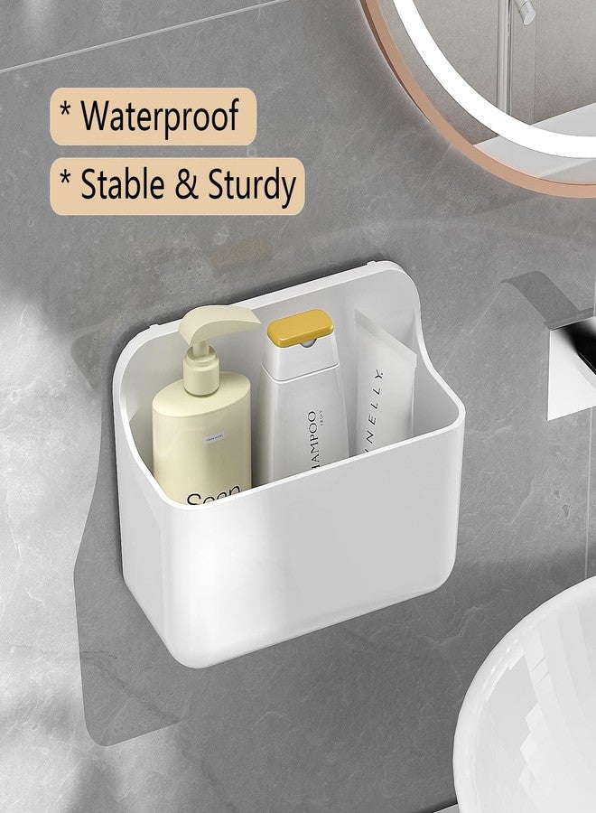 Resdenio Wall Mount Shower Caddy Hanging - No Drilling Shower Caddies Hang Walls Adhesive Shelf, Shower Organizer and Storage Basket for Bathroom, Kitchen, Utility Room - Image 4
