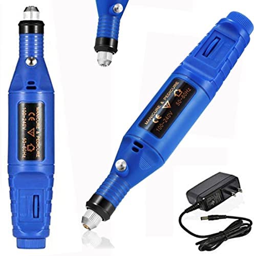 DIY Crafts 1x Kit Contain 1 Set x Bit Tiny Drill Bits Electric Pen Shape Mini H Drill Metal Polishing Machine Adjustable Speed Adopter ShankMini Smal1x Kit Contain 1 Set x Bit Tiny Drill Bits - Image 5