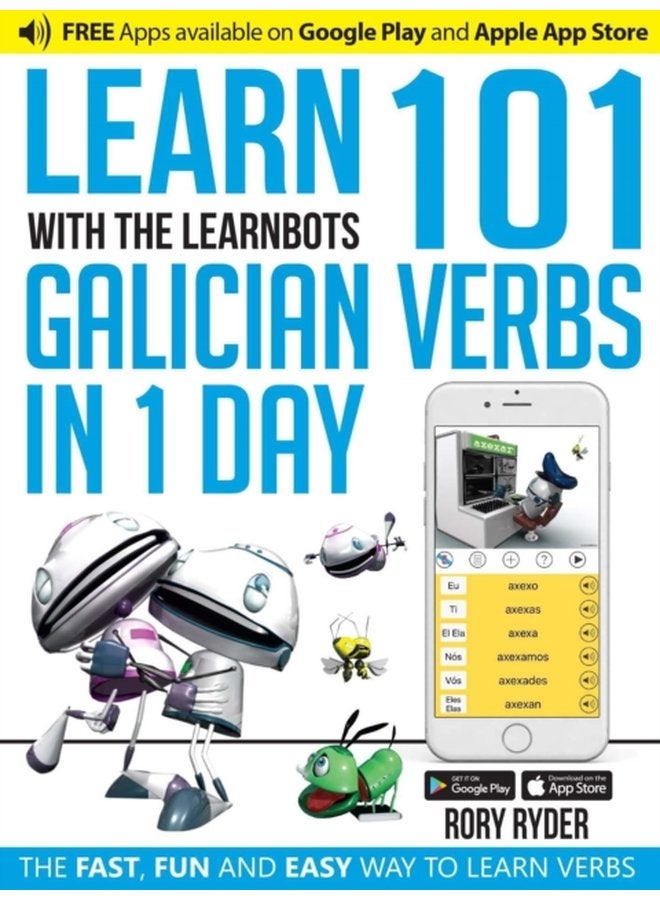 Learn 101 Galician Verbs in 1 Day With LearnBots - Paperback