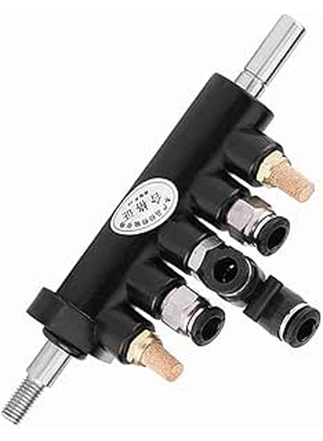 Zerodis Tire Changer Pedal Valve 8mm Tube Diameter For Automotive Professional Use Without Brand Steel Material - Image 1