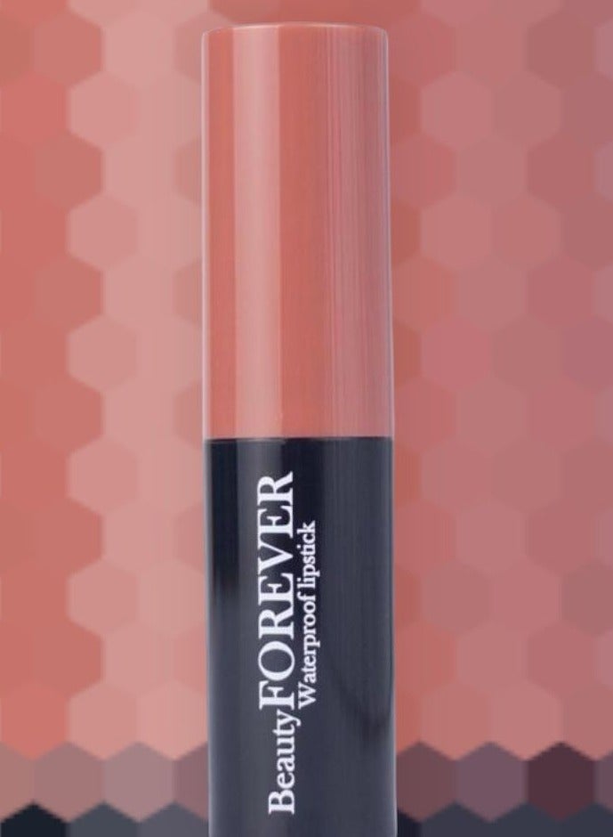 بيوتي فوريفر أحمر شفاه ضد الماء غير لامع يدوم طويلاً رقم 7