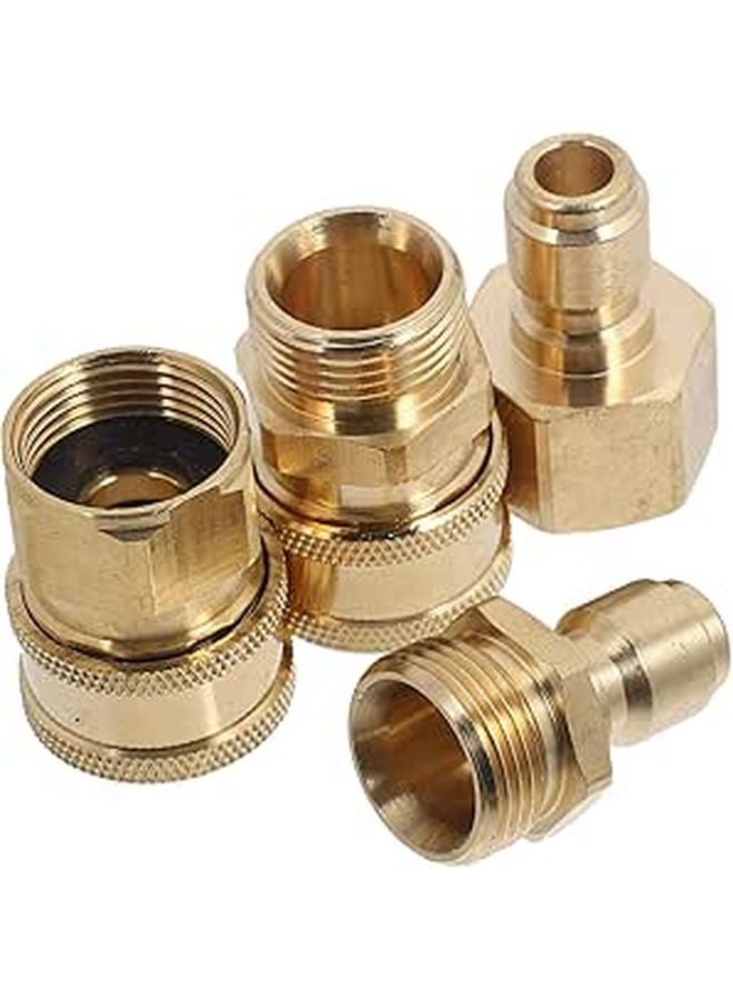 Quick Connect Adapter Kit For Pressure Washer High Pressure Hose Fittings - Image 1