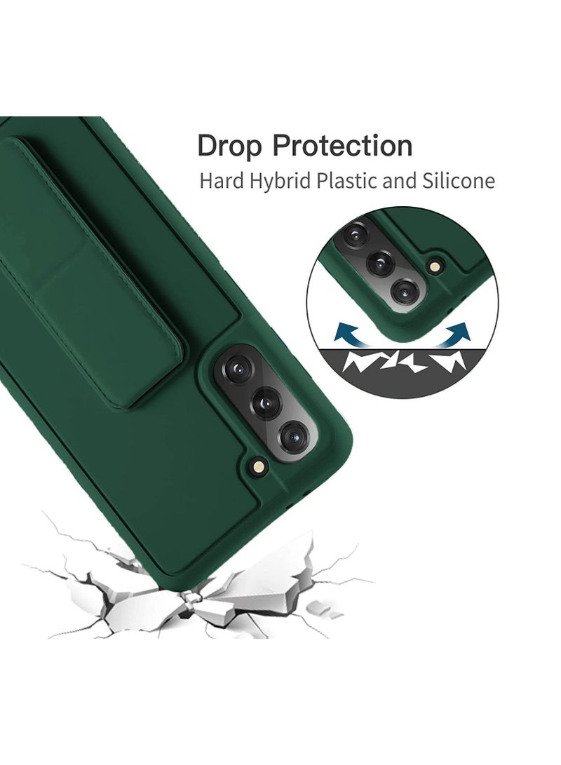 بورتوني جراب Samsung A04s / A13 5G غطاء مغناطيسي للسيارة ومسند وحامل ، غطاء قبضة يد عمودية وأفقية من السيليكون الفاخر لهاتف Samsung Galaxy A04s / A13 5G - Image 4