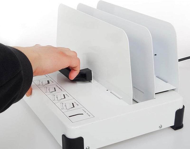 Thermal Binding Machine 1-50MM Binding Thickness, A4 Documents Thermal Binding Machine, 3 Gears Temp Control, for Home,Office, Contract - Image 1