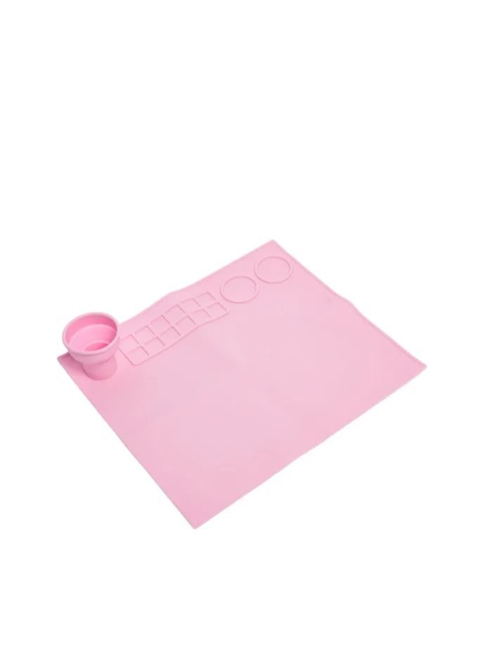 Prickly Pear Prickly Pear Pink Silicone Painting Mat - Easy-to-Clean Craft Mat