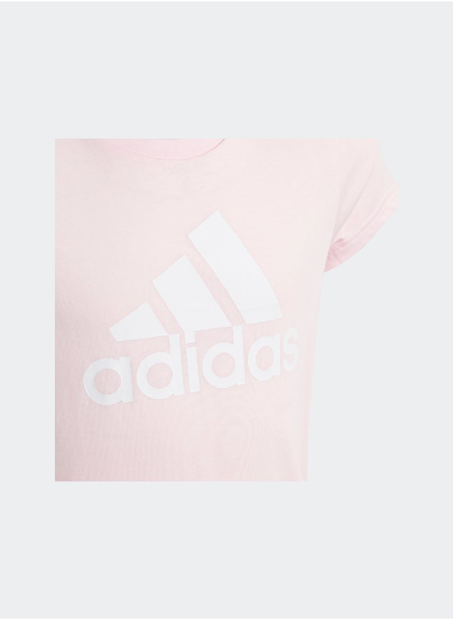 Adidas Junior Girls Essentials Big Logo Cotton T-Shirt  - Image 5