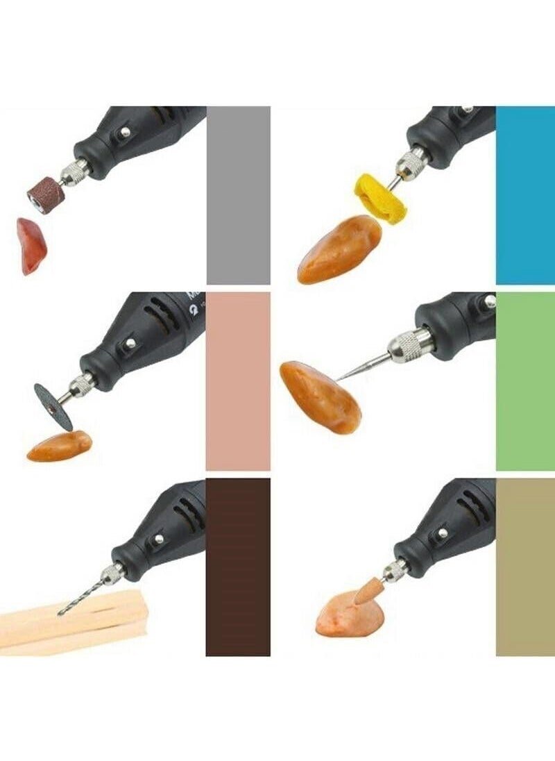 DIY Crafts Diy Crafts 13014 7052 Flex Rotary Electric Engraver Wood Carver Grinder Multicolor  - Image 3