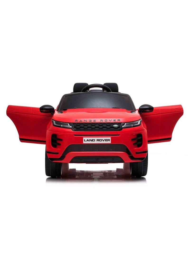 Range Rover Evoque Licensed Electric Car 12V Ride On Car With Remote Control For Best Gift For Kids - Red - Image 2