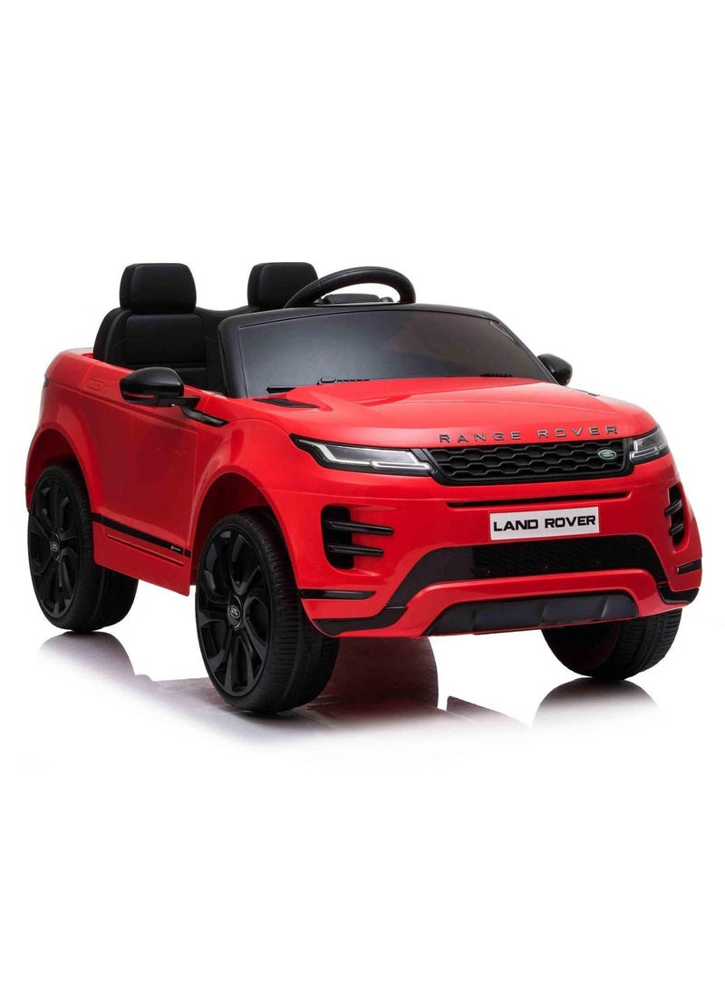 Range Rover Evoque Licensed Electric Car 12V Ride On Car With Remote Control For Best Gift For Kids - Red - Image 1
