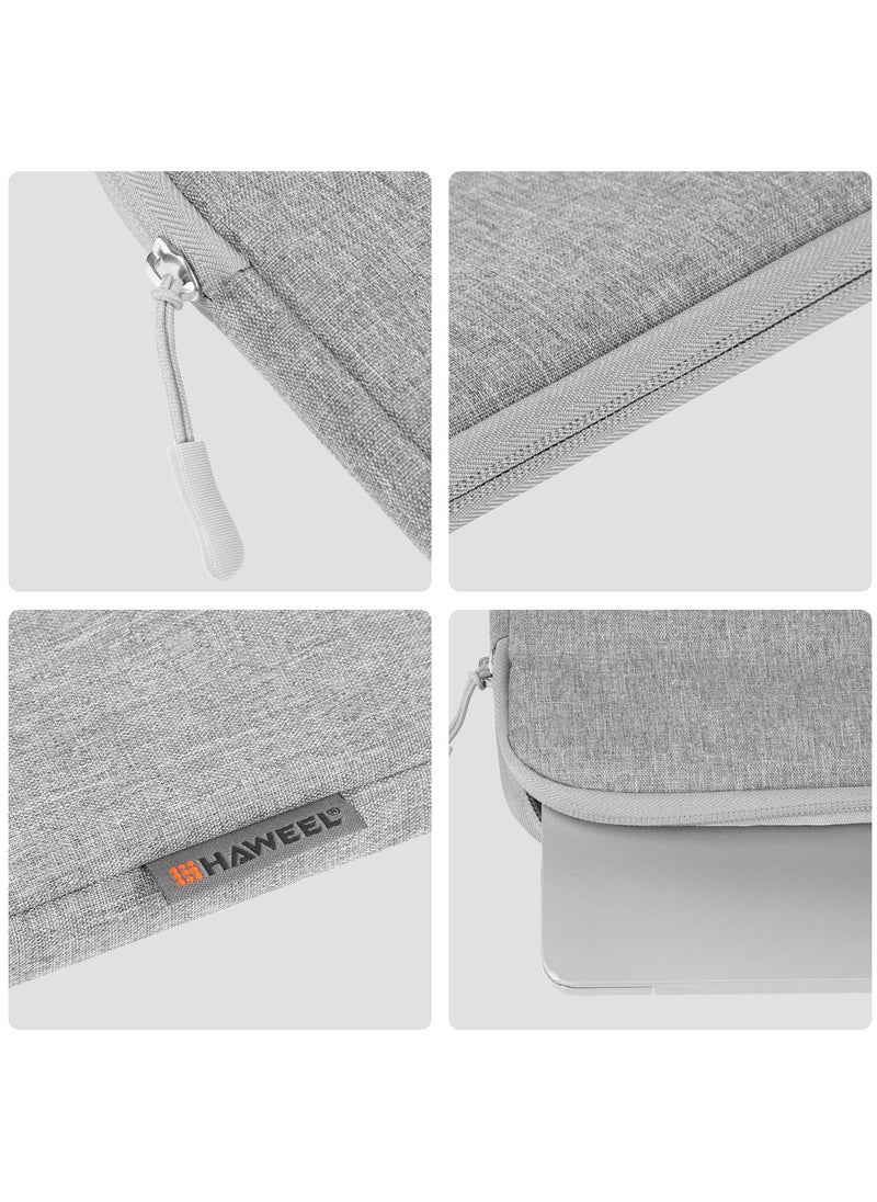 HAWEEL - 14-15-Inch Sleeve Case Zipper Laptop Handbag(GREY) - Image 1