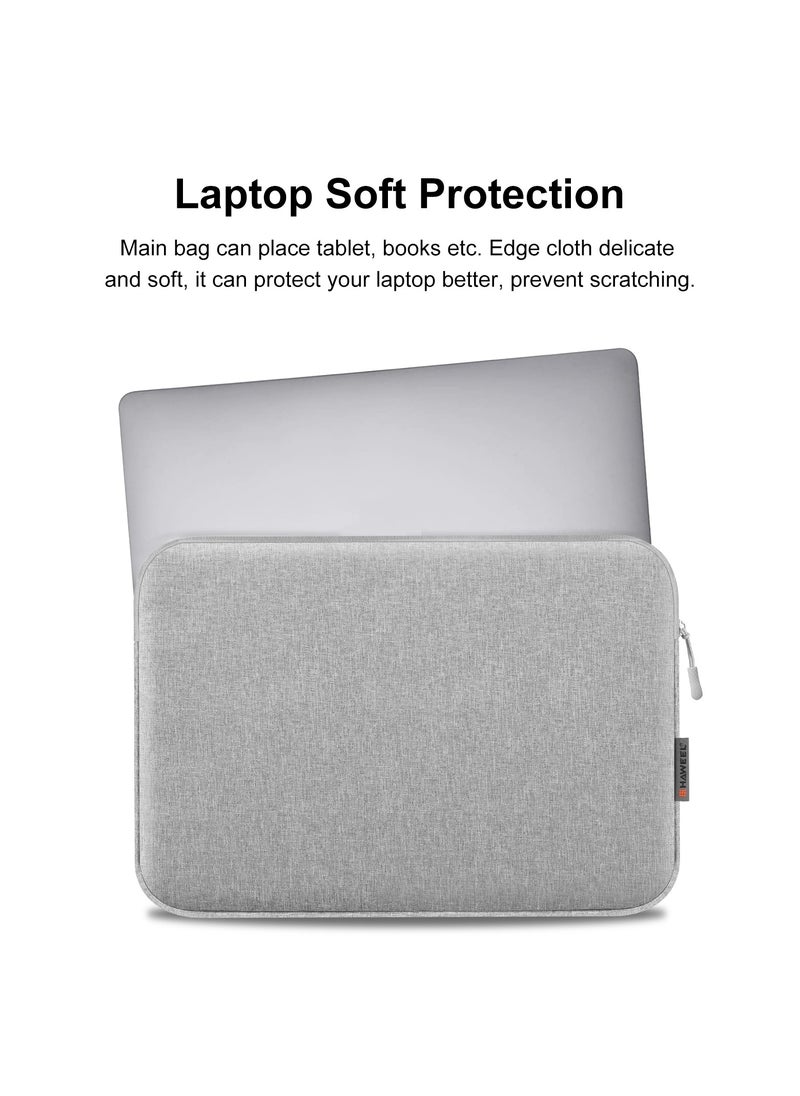 HAWEEL - 14-15-Inch Sleeve Case Zipper Laptop Handbag(GREY) - Image 1