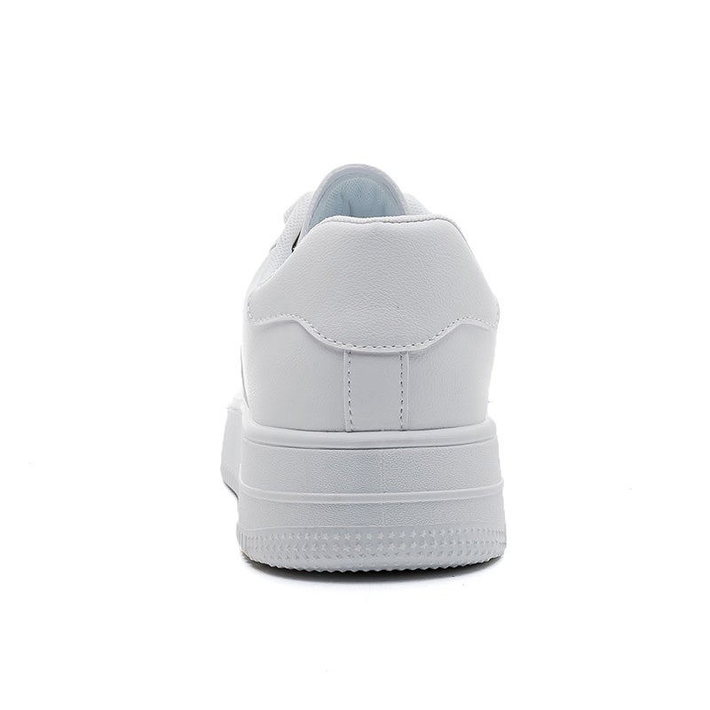 RENBEN Breathable And Wear resistant Low top Skateboard Shoes Men's White - Image 3