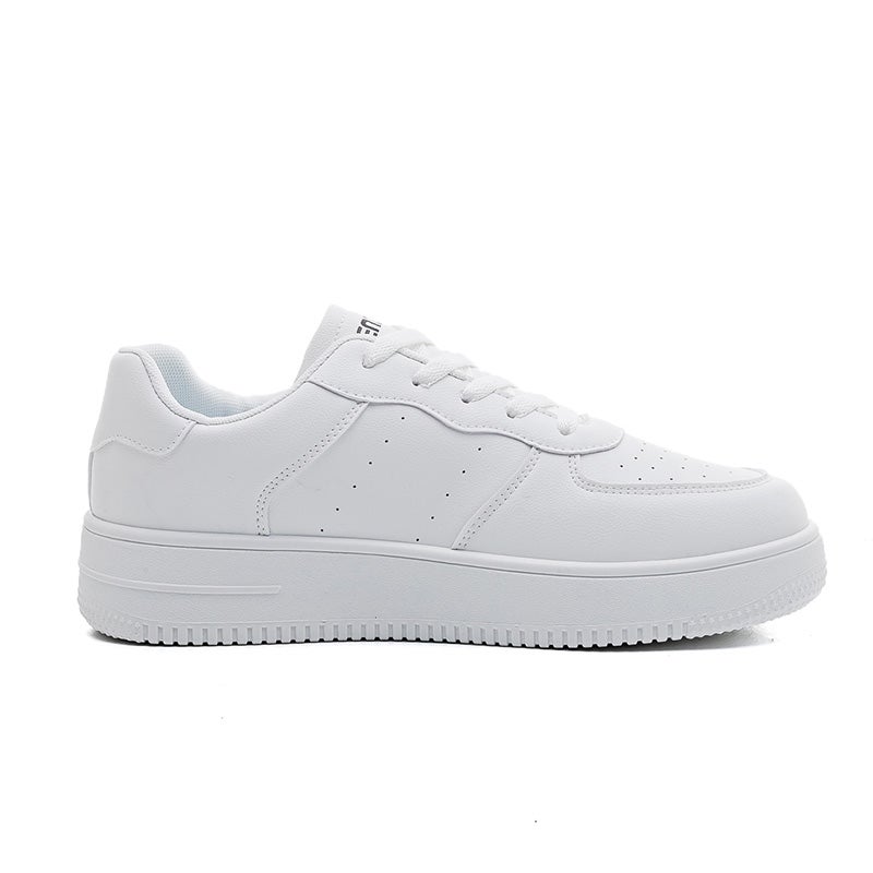 RENBEN Breathable And Wear resistant Low top Skateboard Shoes Men's White - Image 2