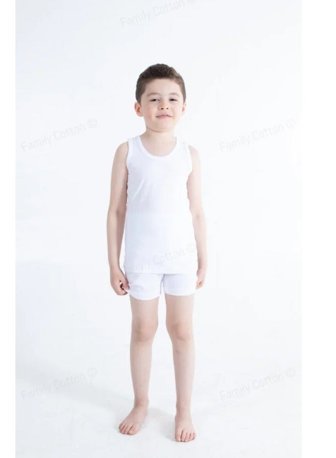 FAMILY cotton Dozen boy wide straps underwear set (12 pieces)  - Image 2