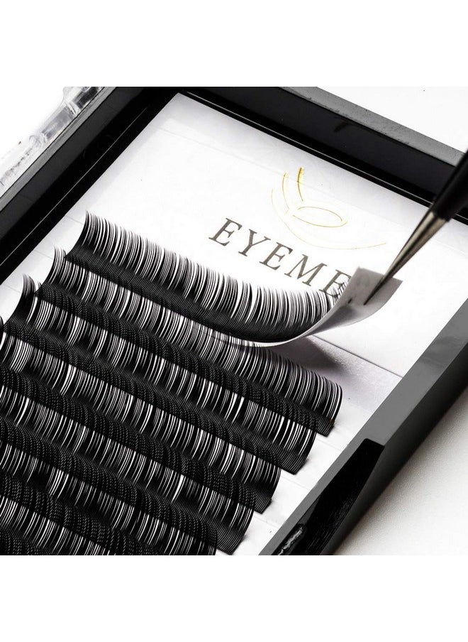 EYEMEI - H Extensions Individual Lashes 0.20Mm D Curl 15-20Mm Mink Eyelash Extension Supplies Lash Extensions Professional Salon Use Black False Lashes Mink Lashes Extensions By Eyemei (0.20-D-Mixed) - Image 1