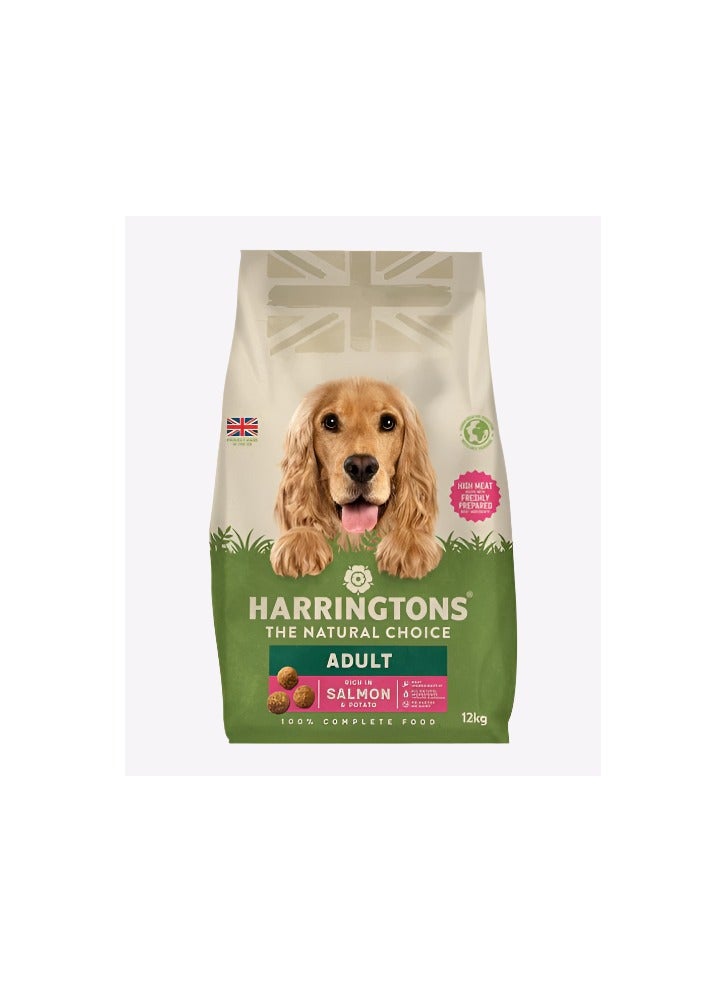 Harringtons Complete Salmon & Potato Dry Dog Food 12KG