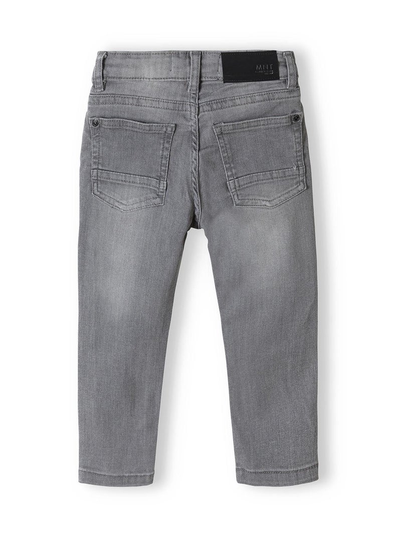 MINOTI Kids' Stretch Denim Jeans with Classic 5-Pocket Style  - Image 2