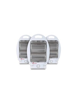 Generic United National Electric Heater 3 Pieces, 2 Candles, 600 Watt, WDNSB-80 - 