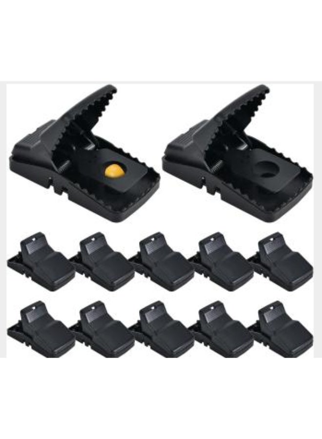 Arabest Rat Trap 6-Pack, Large Mouse Traps for Indoor and Outdoor Use, Reusable Mouse Trap, Fast, Hygienic, Unplugged, Used to Catch Mice, Squirrels, Rodents, for Home, Yard and Barns - Image 1