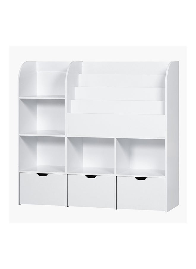 Vanilla Cosmic Storage Cabinet and Bookcase with 3 Drawers 140 x 130 x 40 cm - pzsku/ZBD6C6034D7FA9D50BDCDZ/45/_/1715241015/4adec446-54f3-4e2f-a203-ab87a87622e1