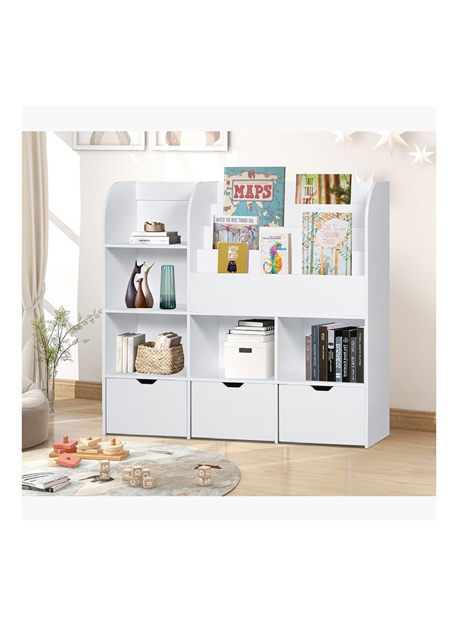 Vanilla Cosmic Storage Cabinet and Bookcase with 3 Drawers 140 x 130 x 40 cm - pzsku/ZBD6C6034D7FA9D50BDCDZ/45/_/1715241719/a0a6fc01-b58a-454a-ace4-89798f41cb0e