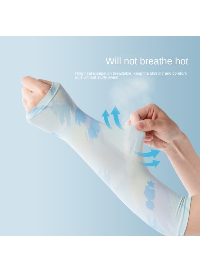 Zuoxi Boys' Sun Protection Arm Sleeves - Kids Uv Protection Arm Covers, Lightweight & Breathable For Summer 2025, Youth & Big Kids Clothing - Image 4