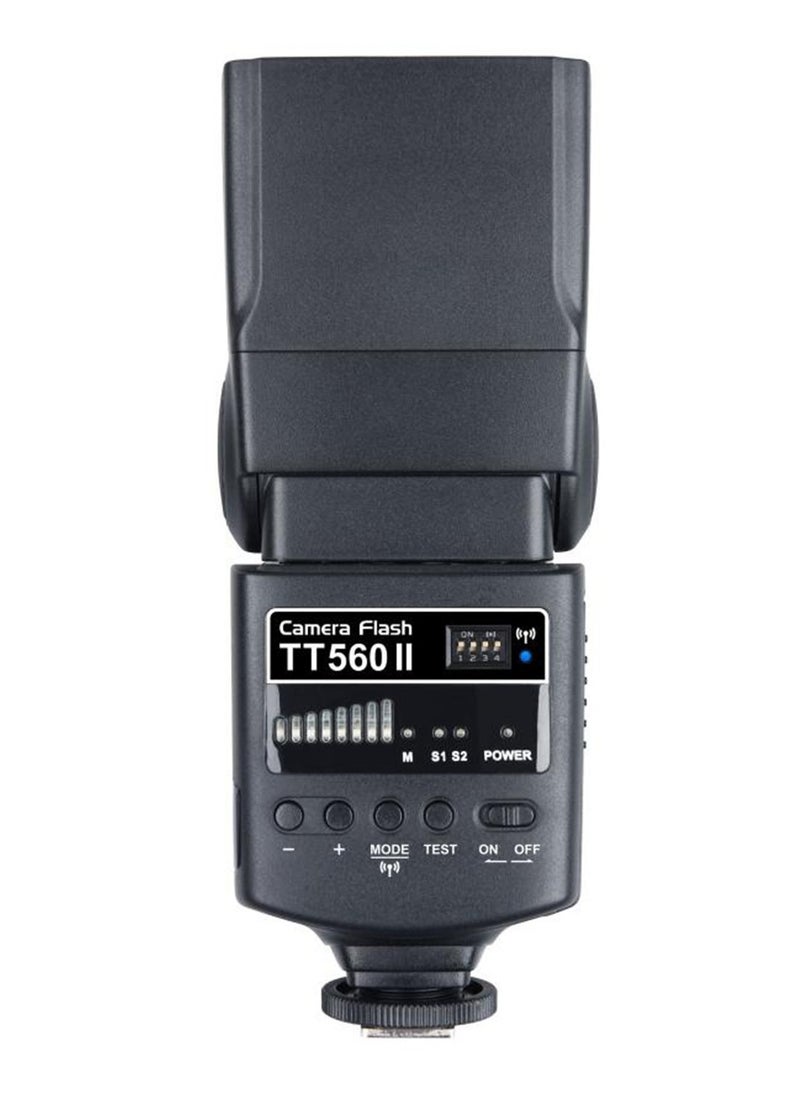 Godox T560II Universal On-Camera Flash GN38 Standard Hot Shoe 2.4G Wireless Trigger with Trigger Transmitter Compatible with Canon Sony Nikon Panasonic Olympus Pentax and Other DSLR Cameras  - Image 3