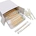 BLUETOP BLUE TOP Wood Bamboo Mint Individually Cello Wrapped Toothpicks 25 Inch Pack 1000High Class Food Picks with FlavorBamboo Mint Toothpicks for AppetizersCocktailsFruitsOliveBBQ Picks - Image 1