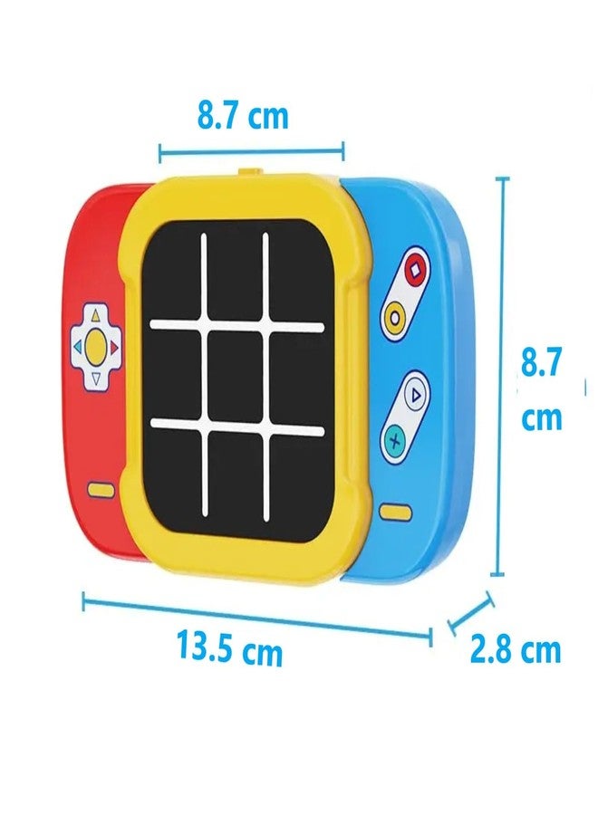 ADKD Electronic Tic Tac Toe Game with Lights and Sounds - 3 Game Modes, Learning Strategy and Brain Development Puzzle Game for Kids (Multicolor) - Image 3