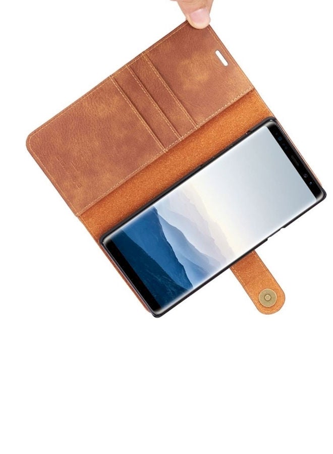 DGMING Protective Case Cover For Samsung Galaxy Note 9 Brown - Image 3