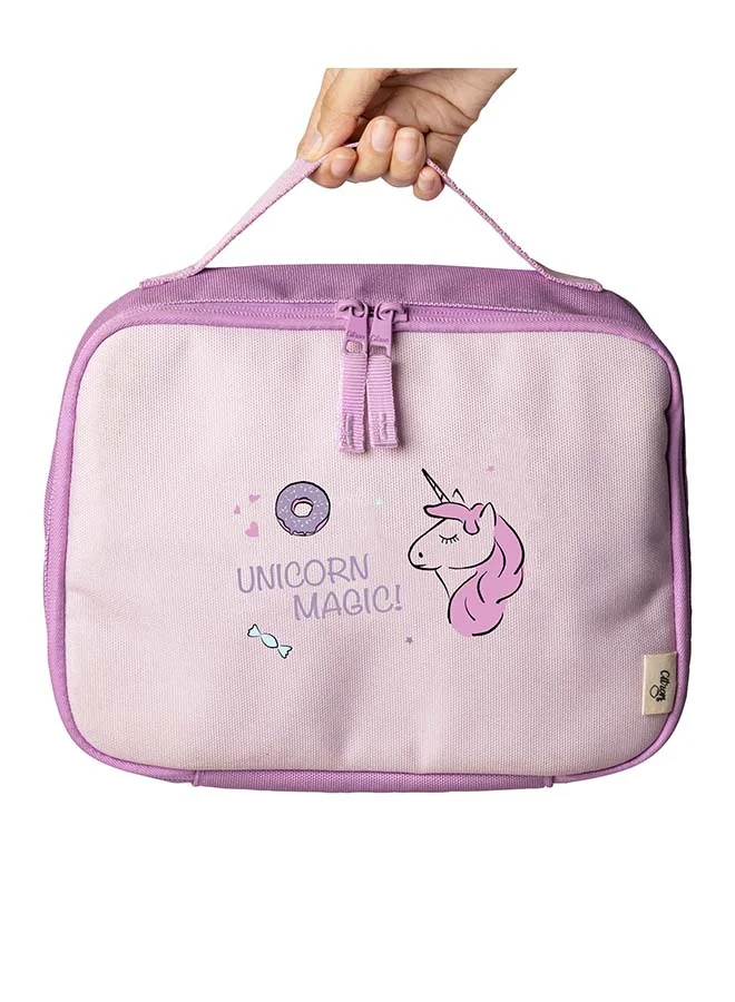 Citron Insulated Square Lunch Bag Stormy - Unicorn