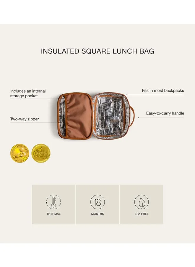 Citron Insulated Square Lunch Bag Stormy - Unicorn