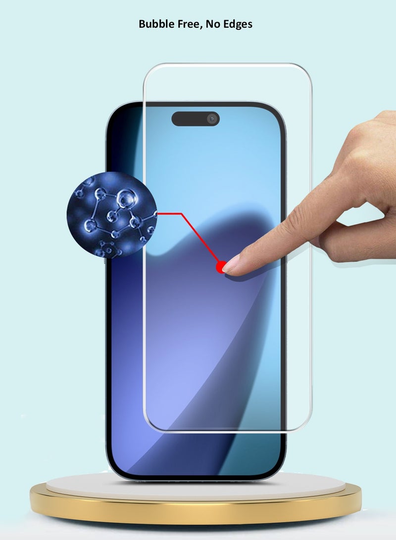 GMAX Apple iPhone 17 Pro Max 5G 2025 GMAX Premium Series Curved Edges 9H 2.5D Tempered Glass Screen Protector - Clear - Image 4