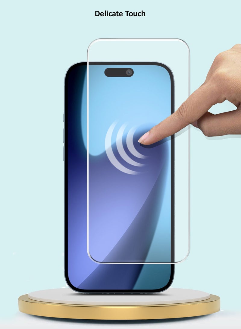 GMAX Apple iPhone 17 Pro Max 5G 2025 GMAX Premium Series Curved Edges 9H 2.5D Tempered Glass Screen Protector - Clear - Image 5