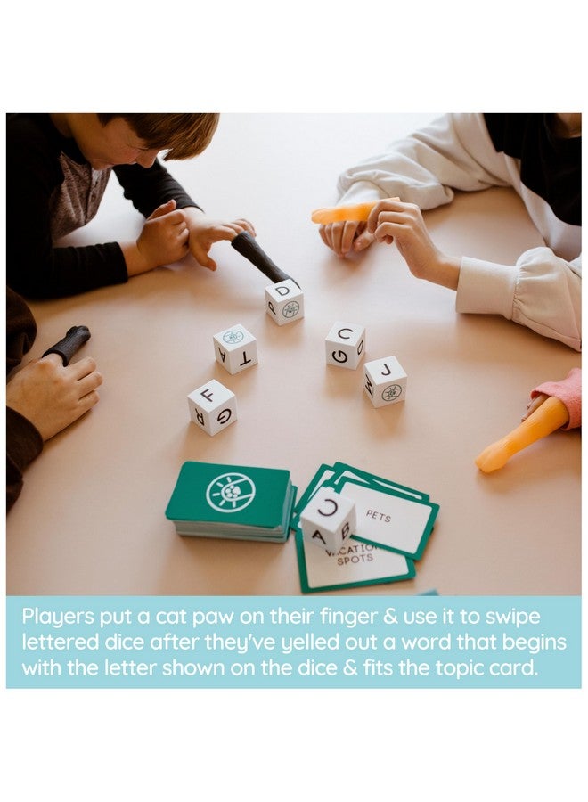 Spin Master Games لعبة النرد لتعلم المفردات من سبين ماستر سوليد روتس كات-أ-غوريز لـ 2-4 لاعبين | ألعاب عائلية للأطفال من عمر 6 سنوات فما فوق - Image 4