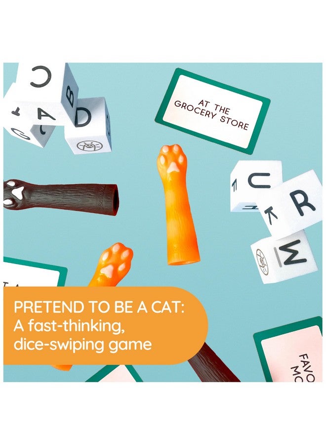 Spin Master Games لعبة النرد لتعلم المفردات من سبين ماستر سوليد روتس كات-أ-غوريز لـ 2-4 لاعبين | ألعاب عائلية للأطفال من عمر 6 سنوات فما فوق - Image 3