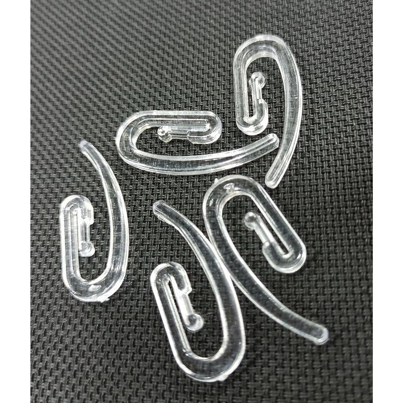FAPBADRI Transparent Hook for Curtain Channel/Track - Plastic - 200 Pieces - Image 4