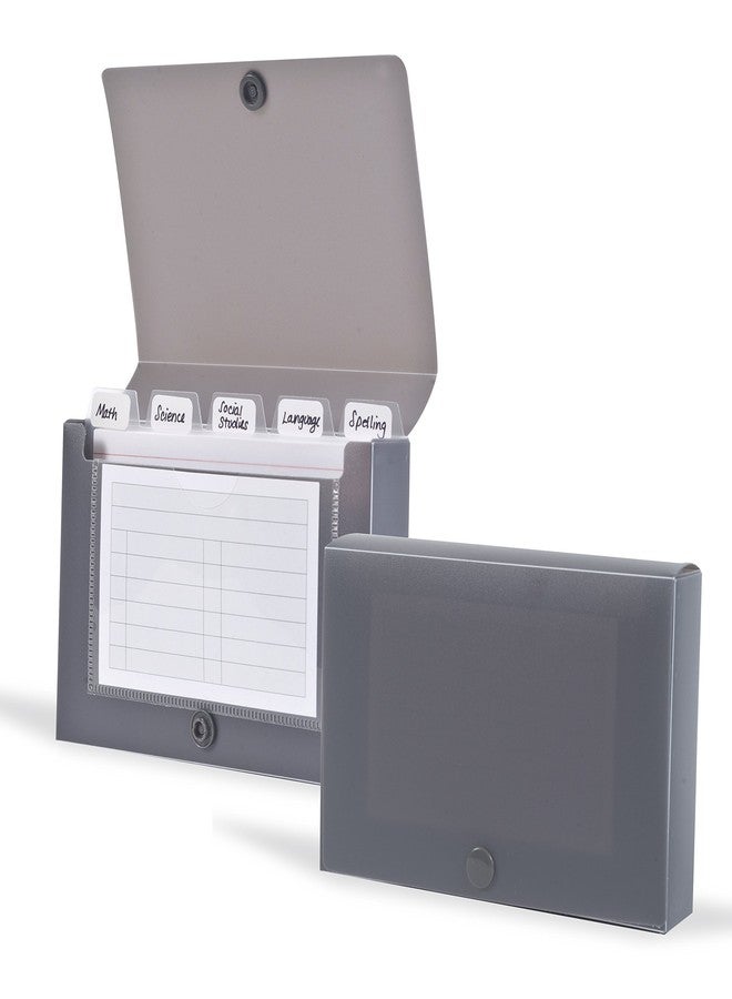 Doc It DocIt Index Card Holder 3x5 for Storing Recipe Cards, School Index Cards & More, Color May Vary (00868) - Image 2