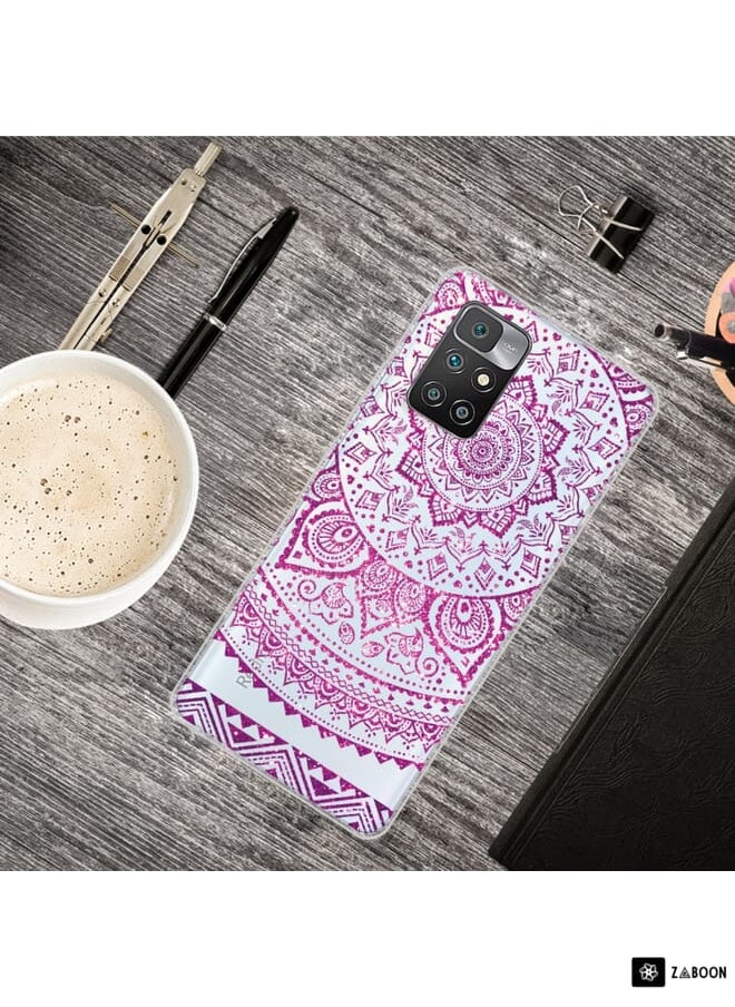 Zaboon - Protective Case Cover For Xiaomi Redmi 10 Gradient Lace Transparent TPU - Image 1