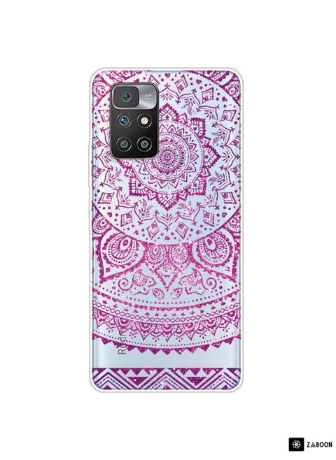 Protective Case Cover For Xiaomi Redmi 10 Gradient Lace Transparent TPU