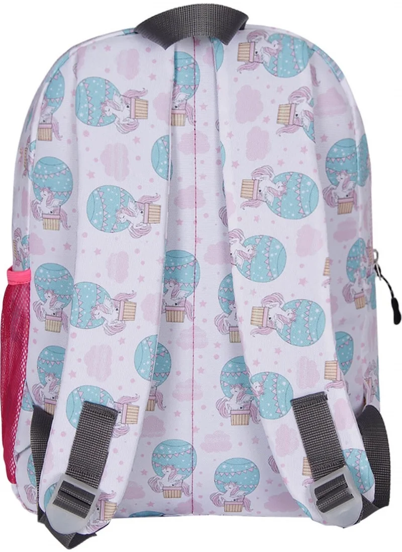 Cambridge Polo Club Triple School Bag Set White - Pink