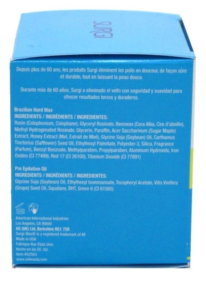 Surgiwax Surgi Wax Brazilian Hard Wax Kit For Private Parts 4 Ounce (118ml) (6 Pack) - Image 3