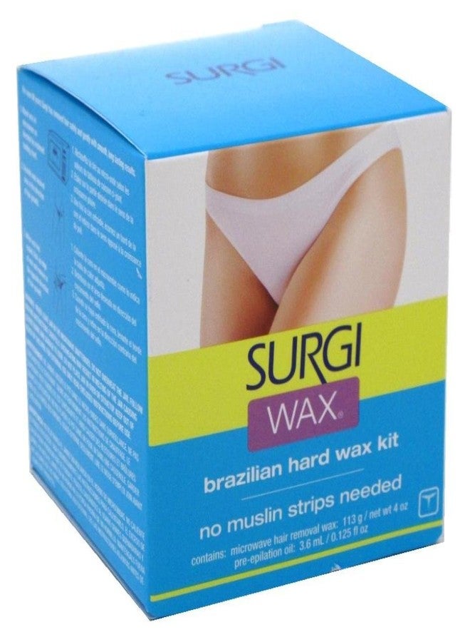 Surgiwax Surgi Wax Brazilian Hard Wax Kit For Private Parts 4 Ounce (118ml) (6 Pack) - Image 1