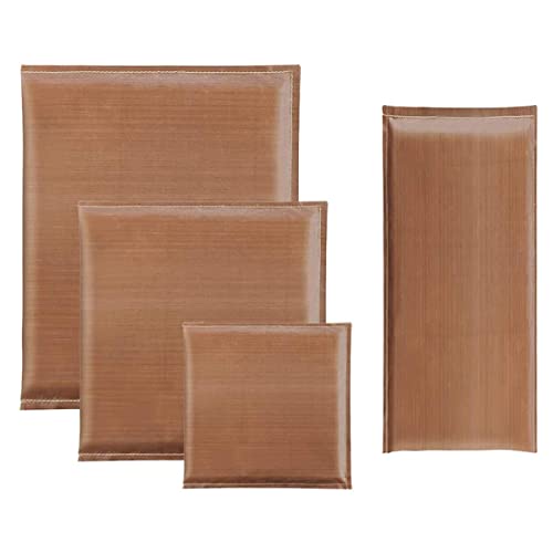 4 Pack Heat Press Pillow Mat Bundle 4 Size Teflon Heat Pressing Transfer Pillowsfor Heat Press Sublimation Projects