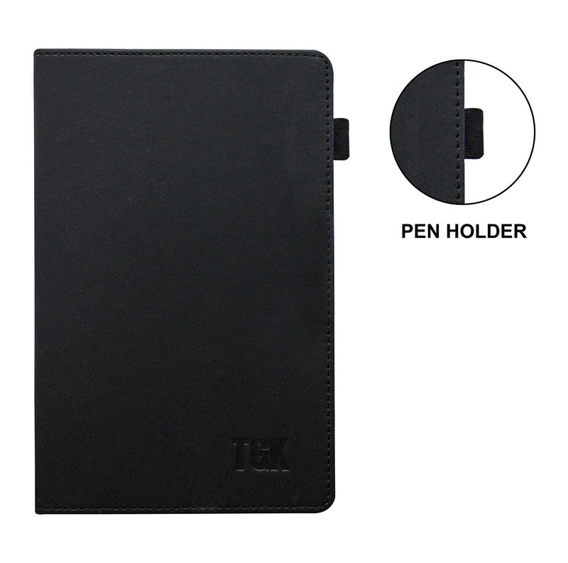 TGK Executive Leather Flip Cover with Silicone Back Case for Lenovo Tab M8 HD Cover 2nd Gen/Tab M8 HD 3rd Gen 8 inch [Model TB-8505X / TB-8505F / TB-8506X] Black - Image 5