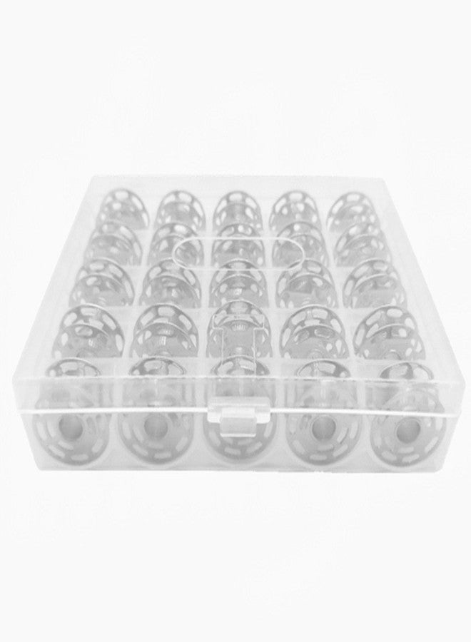 YEQIN 25PCS BOBBINS with Clear Box 0060265000QW - BERNINA bobbins 0060265000 180 185 190 200 435 450 640 730E 1000 1630 - Image 5