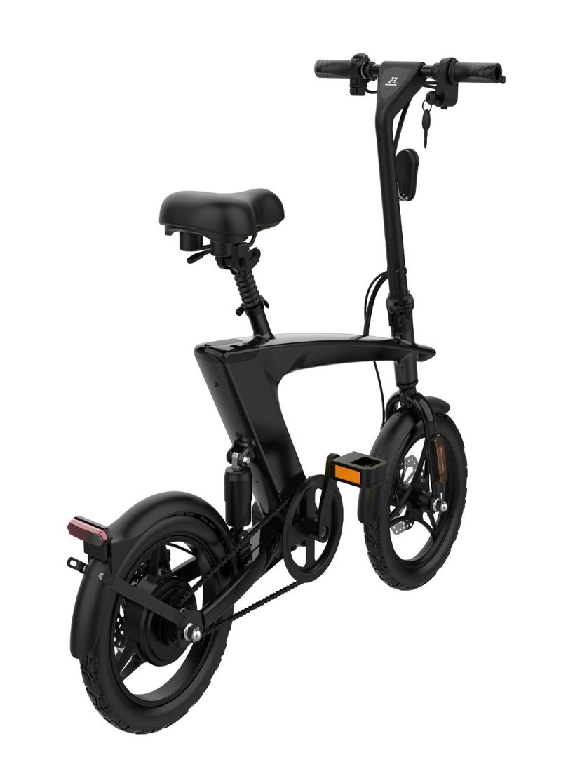 GREEN LION - Electric Bike GBK-200 250W with 3 Gear Levels and 36V Headlight / Front & Rear Disc Brakes / 100kg Load / 25 km/h Speed / Safe and Reliable Electric Bicycle - Black - Image 1