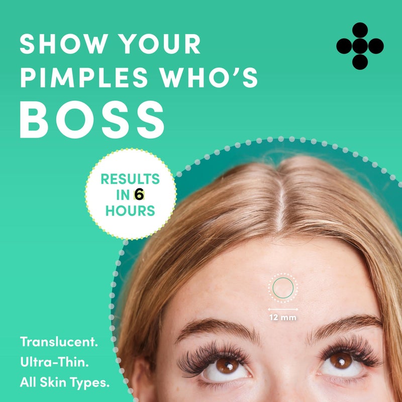 Dots for Spots Dots for Spots Pimple Patches - Fast Acting Translucent Hydrocolloid Zit Treatment Stickers for Face - Blemish Patch for Women, Men & Teenagers - Made in Korea (60 count)  - Image 2