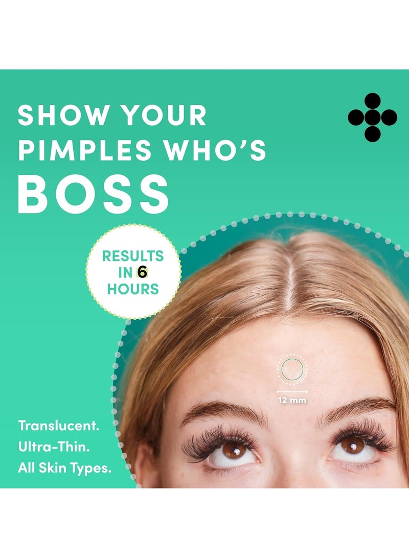 Dots for Spots Dots for Spots Pimple Patches for Face - Pack of 60 Hydrocolloid Acne Patch - Invisible Zit Stickers Treatment for Face and Body - Mighty, Fast-Acting, Vegan & Cruelty Free Korean Skin Care  - Image 2